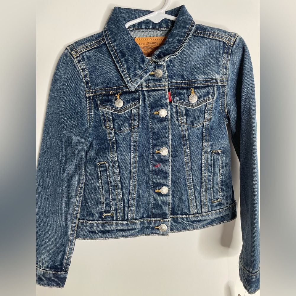 NWT Girl size 5 Levi jacket - Picture 2 of 2